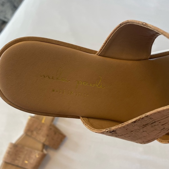 Cork Platform Sandals | Size 6.5 - Picture 3 of 5
